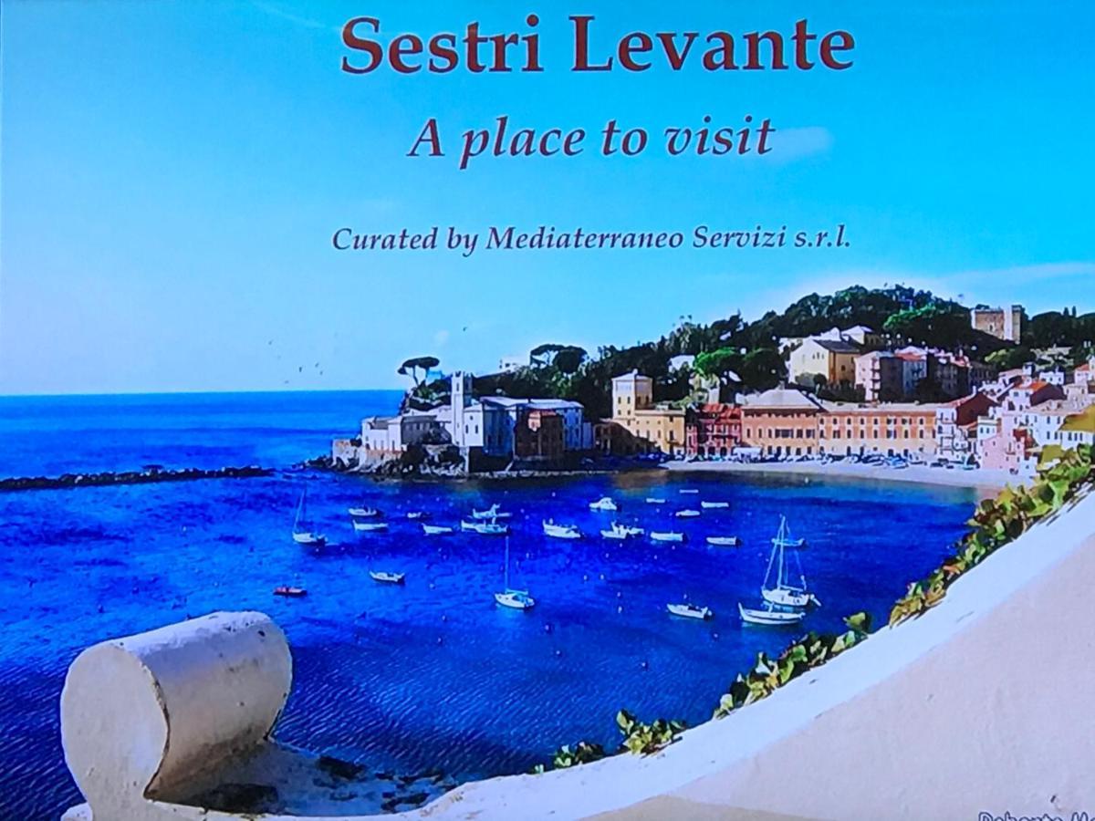 Mansarda Paradiso Golfo Di Portofino Sestri Levante Zewnętrze zdjęcie
